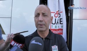 Tour de France 2023 - Matxin Fernandez : "C'est fini pour Tadej Pogacar et on sera là toute l'équipe UAE Team Emirates pour le soutenir"