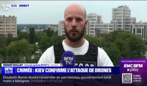 Guerre en Ukraine: Kiev confirme être à l'origine de l'attaque de drones en Crimée