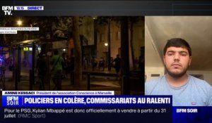 Policiers en arrêt maladie à Marseille: "On ne comprend pas que des policiers se mêlent d'une décision de justice", affirme Amine Kessaci (Conscience Marseille)