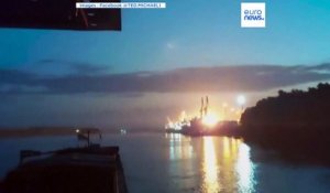 Inquiétudes côté roumain suite à l'attaque d'un port ukrainien sur le Danube