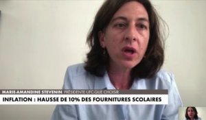 Marie-Amandine Stevenin : «Au-delà de l’augmentation des matières premières, il y a aussi une augmentation des marges»