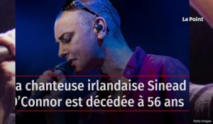 La chanteuse irlandaise Sinead O’Connor est décédée à 56 ans