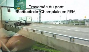Traversée du pont Samuel-de-Champlain