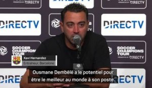 Barça - Xavi : "Dembélé a le potentiel pour être le meilleur au monde à son poste"