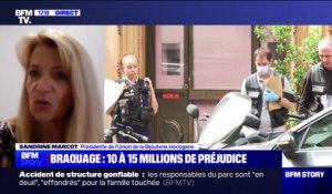 Sandrine Marcot, présidente de l'Union de la Bijouterie Horlogerie: "Depuis deux ans, le nombre de braquages est en train de croître"