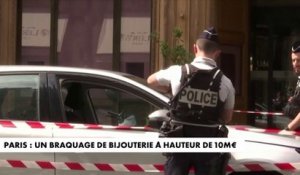 Paris : 10 à 15 millions d’euros de bijoux dérobés dans le braquage d’une joaillerie