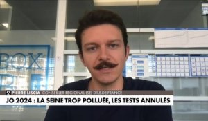 Pierre Liscia sur l'eau trop polluée de la Seine : «C'est un test pour les JO, mais le problème ne pourrait pas se poser au moment des JO»
