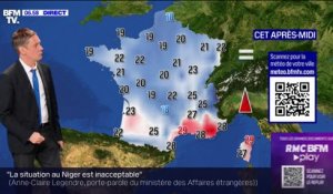 Vigilance orange pour "vague submersion" en Bretagne et des températures comprises entre 18°C et 29°C...  La météo de ce samedi 5 août