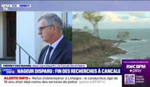 Nageur disparu à Cancale: "La situation était particulièrement dangereuse autour de ce littoral nord-ouest de la commune", affirme le maire Pierre-Yves Mahieu