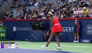 Montréal - Keys vient à bout de Venus Williams