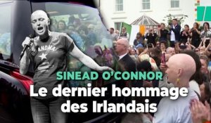 Le dernier hommage à Sinead O’Connor en Irlande s’est fait en musique et à son image