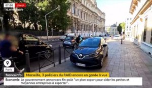 Emeutes à Marseille: Trois policiers du Raid restent en garde à vue après la mort d'un homme de 27 ans - Deux autres ont été remis en liberté - VIDEO