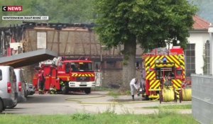 Alsace : l'enquête pour déterminer l'origine de l'incendie est en cours