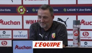 Franck Haise : « On ne va pas jouer avec la médaille autour du cou » - Foot - Lens