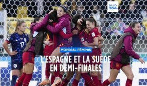 Mondial féminin : la Suède bat le Japon et rejoint l'Espagne en demi-finales