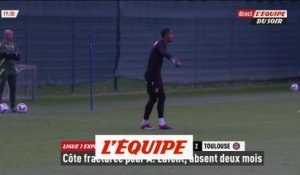 Deux mois d'absence pour Alban Lafont - Foot - L1 - Nantes