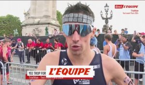 Bergère : «Le final a été très intense» - Triathlon - Test Event Paris 2024