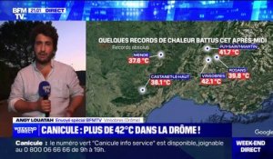 Canicule: des records de chaleur battus ce dimanche dans la Drôme