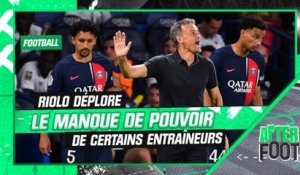 Football : "Les entraîneurs n’ont plus complètement le pouvoir", déplore Riolo