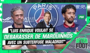 PSG : "Luis Enrique voulait se débarrasser de Marquinhos avec un subterfuge maladroit", révèle Riolo
