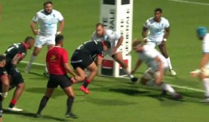 TOP 14 - Essai de Guillaume CRAMONT (ST) - Stade Toulousain - Montpellier Hérault Rugby - Saison 2023-2024