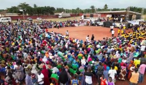 Anoblé Félix et coulibaly Laciné en campagne pour les élections municipales 2023 à San-Pedro