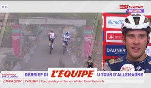 Van Wilder : «Je suis vraiment très heureux» - Cyclisme - Tour d'Allemagne