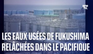Les eaux usées de la centrale de Fukushima au Japon ont été rejetées dans l'océan Pacifique
