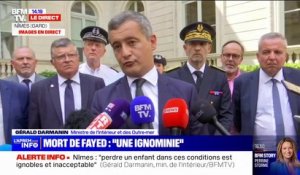 Gérald Darmanin sur les fusillades à Nîmes: "Je me suis entretenu avec les élus de ce quartier qui a connu 11 tentatives d'assassinats depuis le début de l'année"