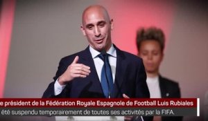 Affaire Rubiales - Luis Rubiales suspendu temporairement par la FIFA !