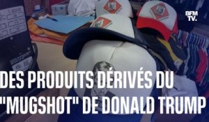 Des produits dérivés à l’effigie du "mugshot" Donald Trump