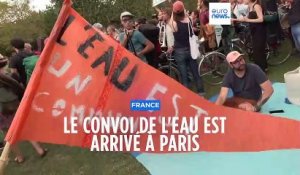 Le convoi de l'eau est à Paris : 450 km contre les méga-bassines