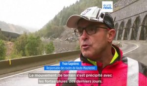 France-Italie : le trafic ferroviaire et routier fortement perturbé après un éboulement en Savoie