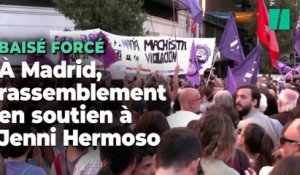 À Madrid, les Espagnoles ont manifesté pour la démission de Luis Rubiales