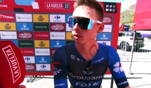 Tour d'Espagne 2023 - Romain Grégoire : ""Pour l'instant, c'est top ce que fait Lenny Martinez, il est vraiment dans les clous"
