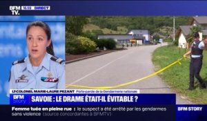 Féminicide en Savoie: "On est monté jusqu'à 170 gendarmes en 24h" pour retrouver le suspect, explique la porte-parole de la gendarmerie
