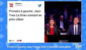 Débat de la primaire du PS : Jean-Yves Le Drian surpris en train de dormir !