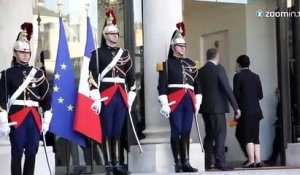 François Hollande reçoit le Premier ministre belge
