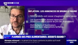 Selon le journaliste Olivier Dauvers, "depuis le mois de juin, il n'y a plus d'inflation alimentaire par rapport au moins précédent"