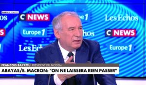 François Bayrou : «Je ne crois pas que la présence de l’islam en France soit une présence profondément agressive»