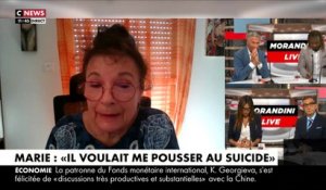 Marie Murski, victime de violences conjugales, témoigne dans "Morandini Live": "J’étais son esclave. Il voulait que je me suicide car c’était le moyen le plus simple pour lui de se débarrasser de moi" - Regardez