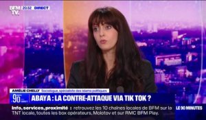 Abaya: "Sur TikTok, un nombre écrasant d'influenceurs sont le relai - sans le savoir - d'idéologies qui sont dans l'offense à la question de la laïcité", pour Amélie Chelly (spécialiste des islams politiques)