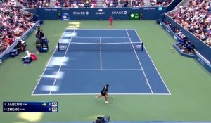 US Open - Zheng implacable face à Jabeur