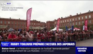 Mondial de rugby: la ville de Toulouse se prépare à l'accueil de milliers de supporters japonais