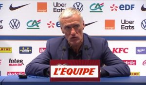 Deschamps : «Giroud ? Sa cheville a un peu tourné» - Foot - Bleus