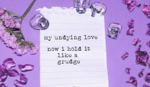 Olivia Rodrigo - the grudge (Lyric Video)