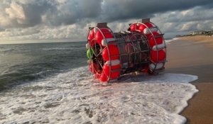 Un Américain arrêté en essayant de traverser l’Atlantique... dans une roue de hamster géante