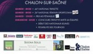 Chalon-sur-Saône : National de pétanque triplette open 2023