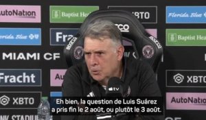 Inter Miami - Martino : "En attendant la fin de saison, Luis Suárez fera de son mieux à Gremio"