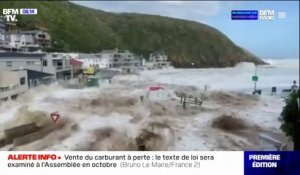 Afrique du Sud: des vagues de près de 4 mètres frappent les côtes près du Cap